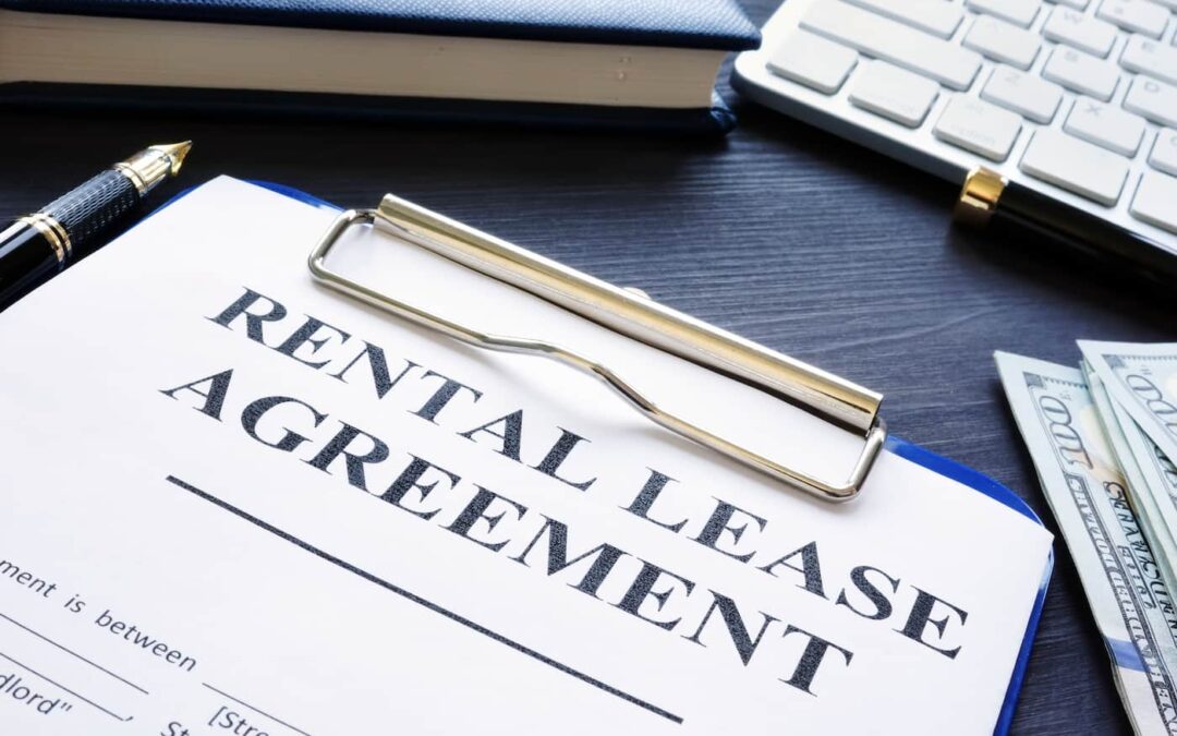 an image of a rental lease agreement that might be filled with lease loopholes